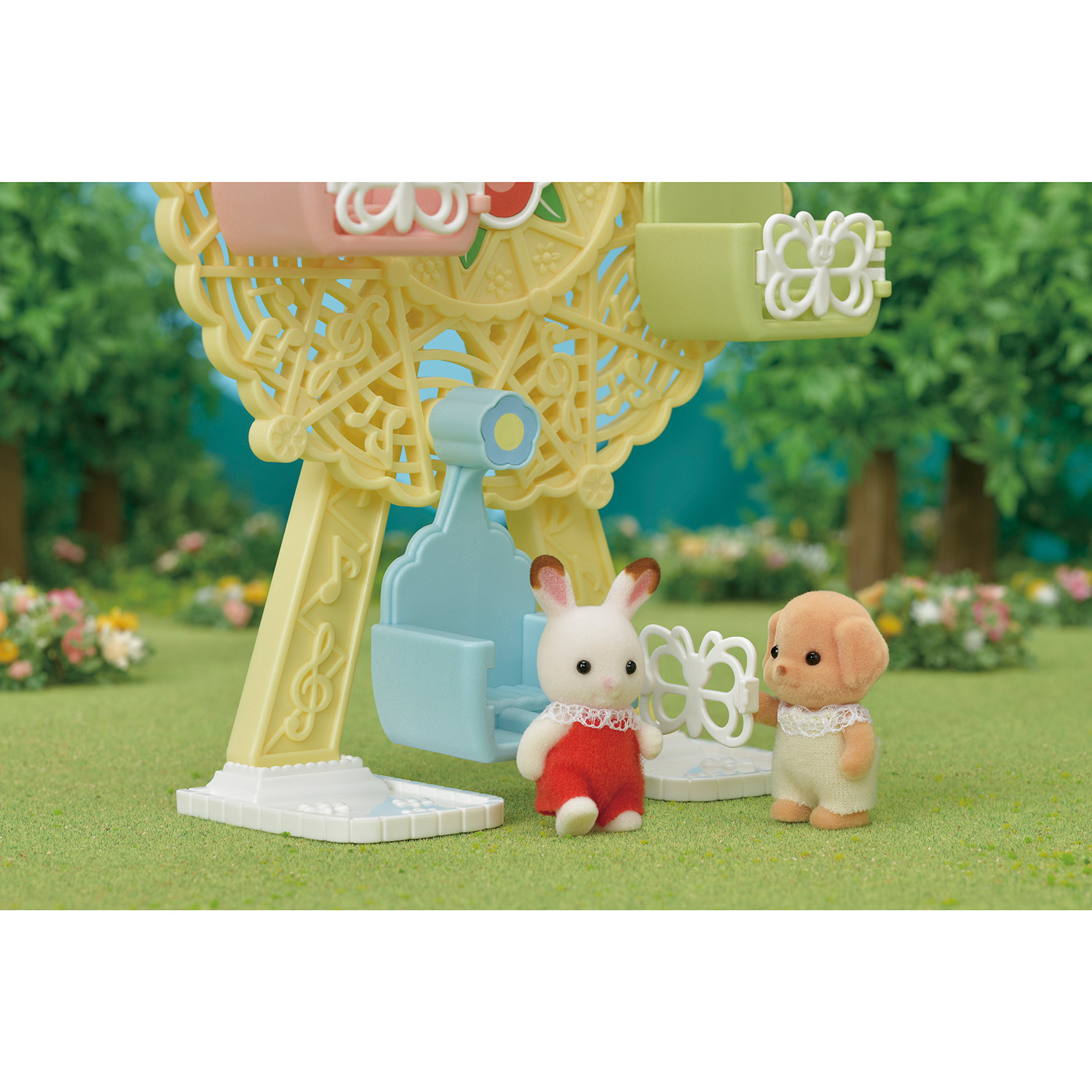 Игровой набор Sylvanian Families Колесо обозрения - фото 10