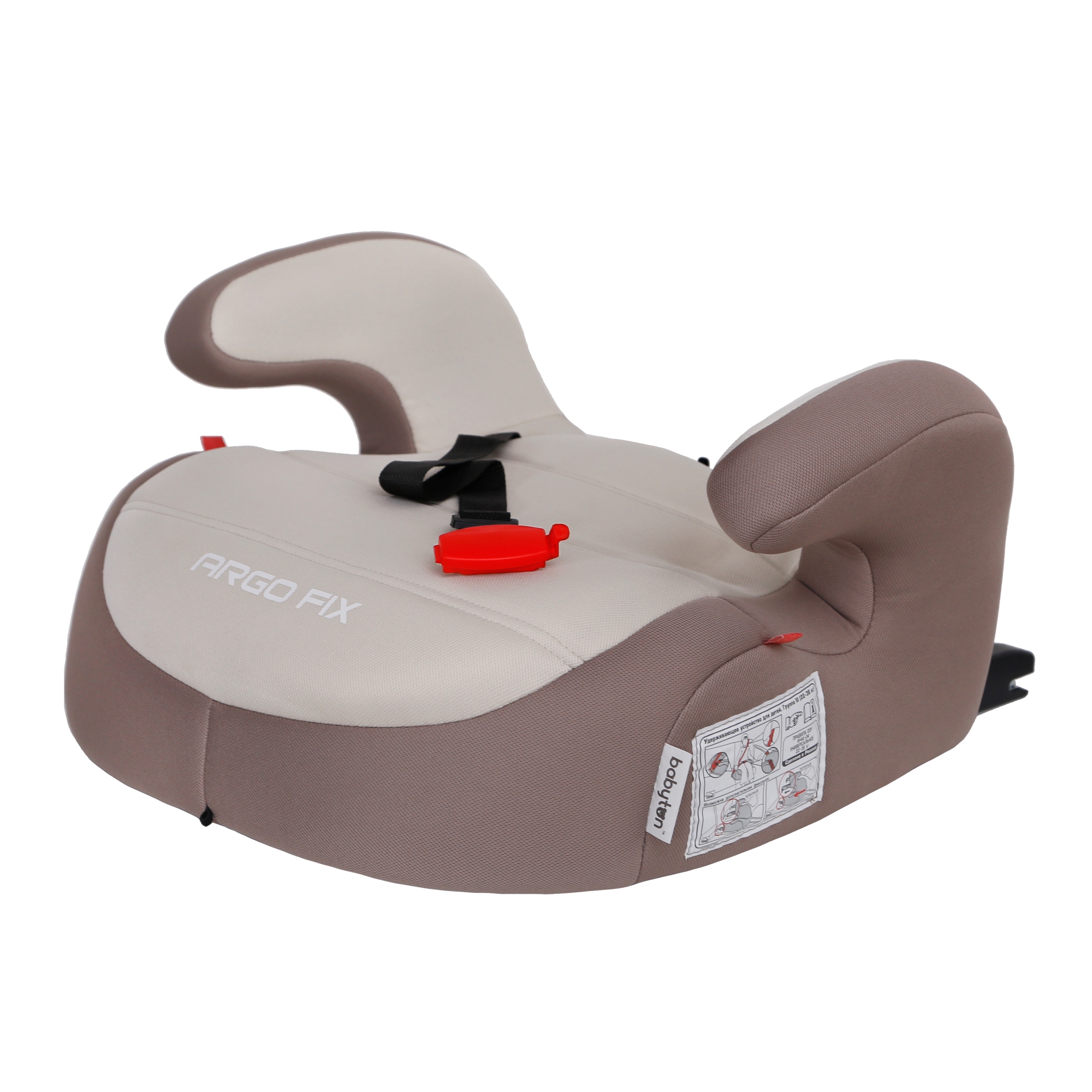 Автокресло Babyton Argo Fix Mokko Isofix 3 (22-36 кг) бежевый - фото 1