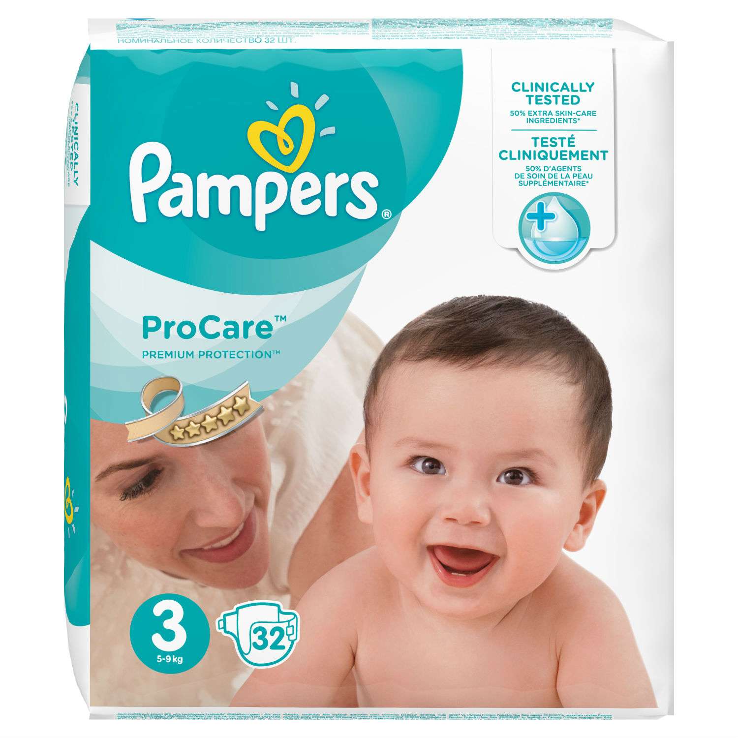 Подгузники Pampers Procare 3 (5-9 кг) 32 шт. - фото 2