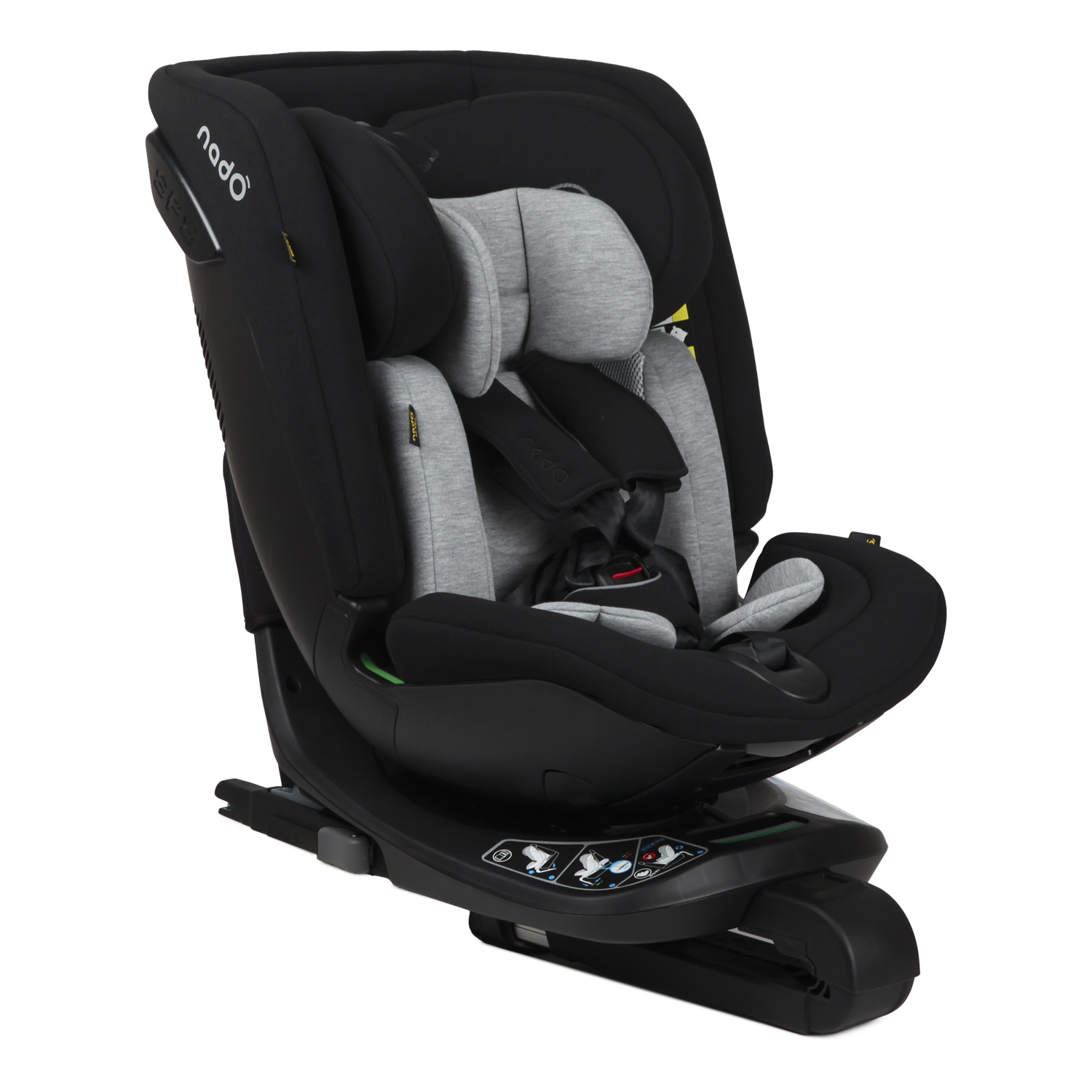 Автокресло nado Black currant Isofix 0+/1/2/3 (0-36 кг) - фото 11