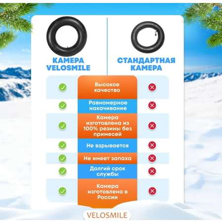 Тюбинг VeloSmile