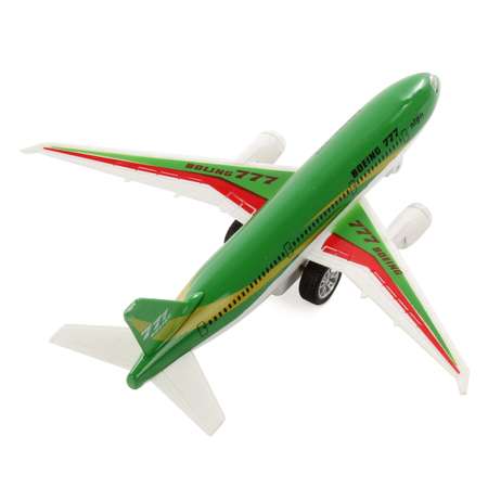 Самолет Veld Co Боинг 777 зеленый