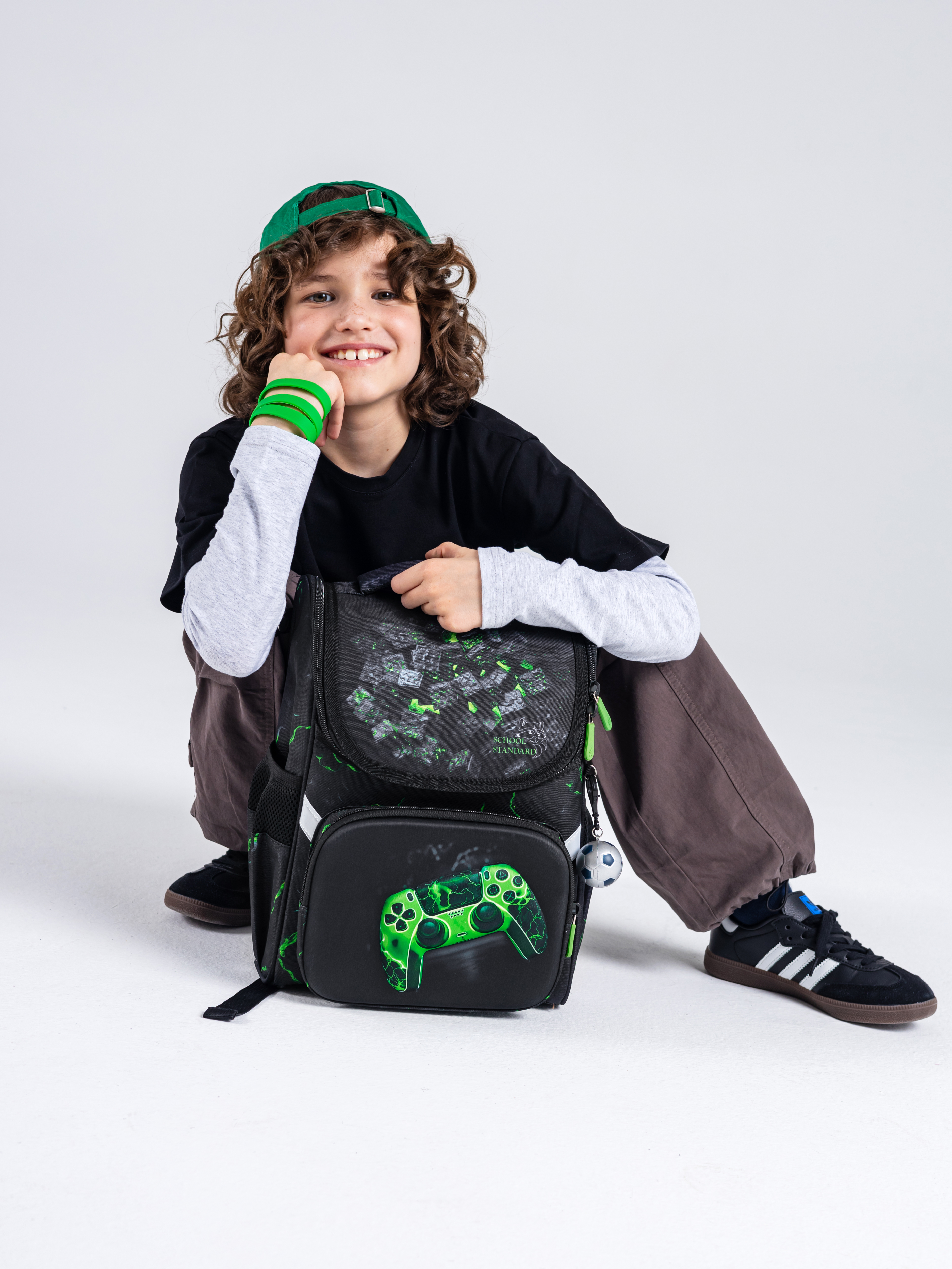 Ранец School Standard первокласснику набор 4 в 1 - фото 5