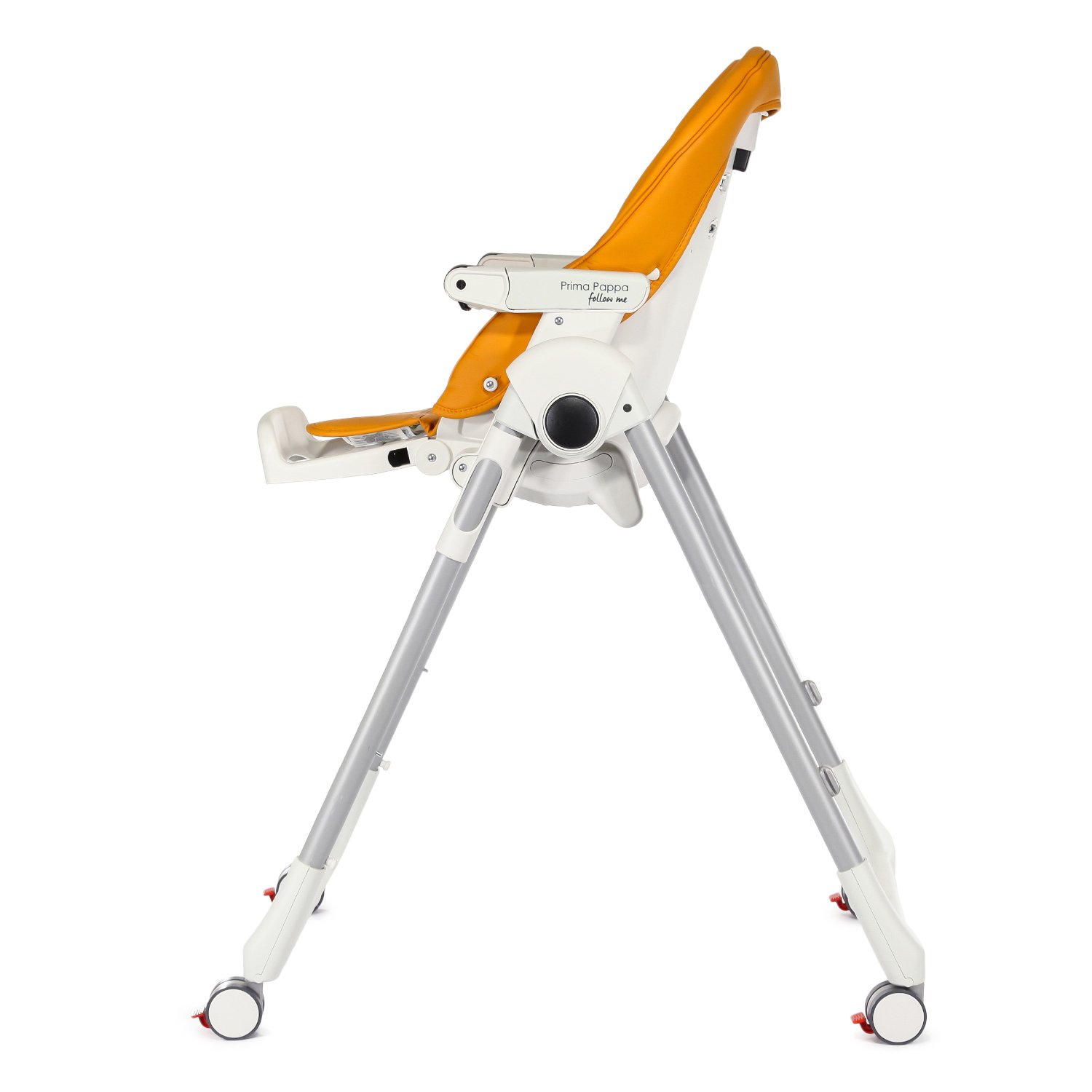 Стульчик для кормления Peg-Perego Prima Pappa Follow Me оранжевый - фото 9
