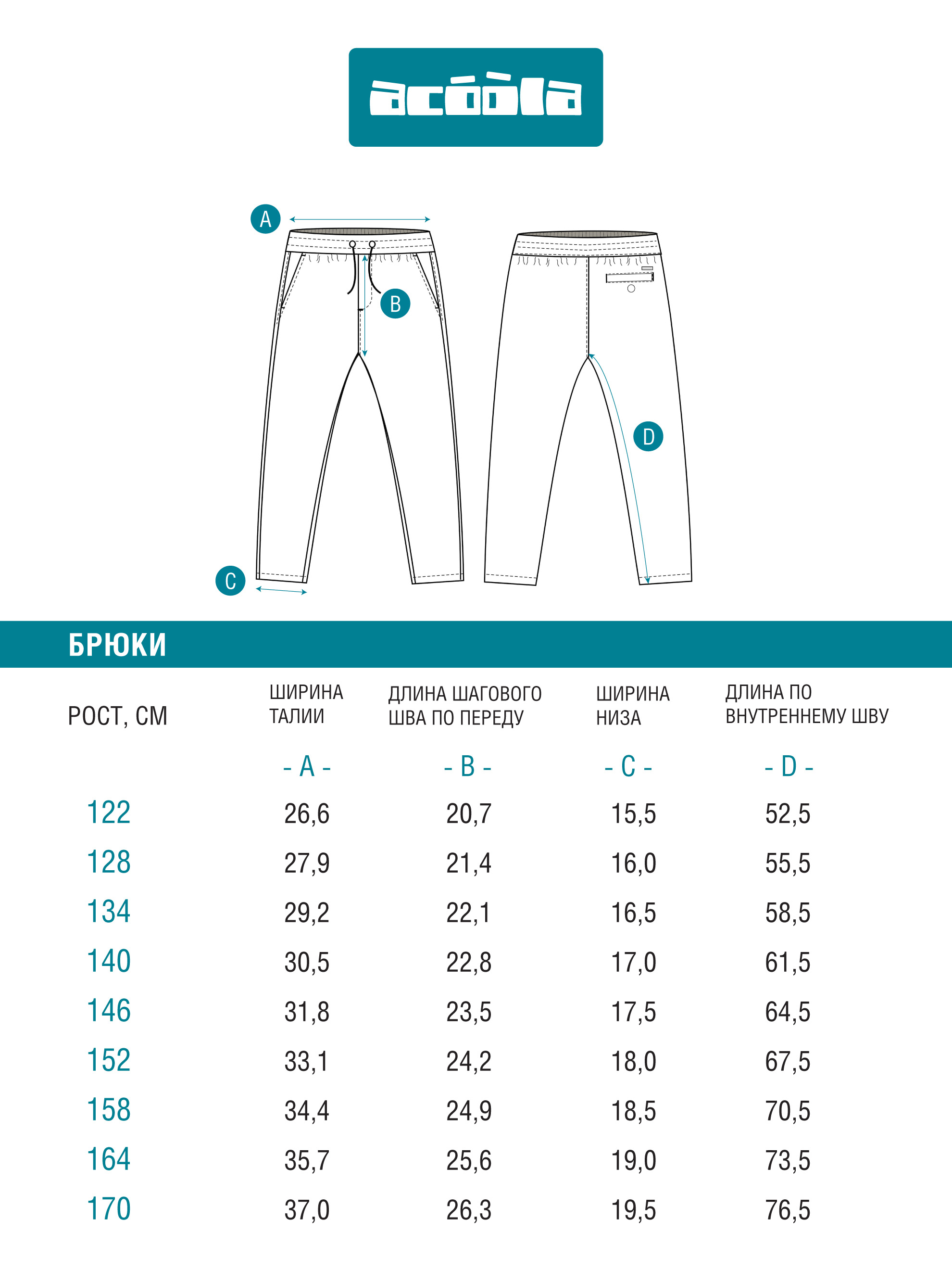 Брюки Acoola 20140160097_0089550 - фото 8