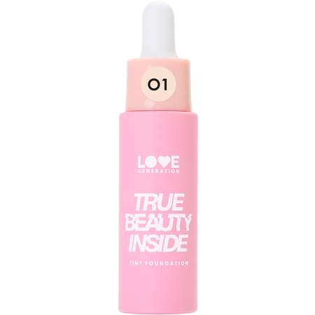 Тональный крем-тинт для лица Love Generation True Beauty inside тон 01 слоновая кость