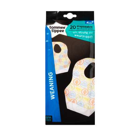 Нагрудник Tommee tippee 20 шт.