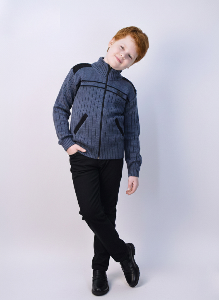 Толстовка AS TEKS VIT-001/ деним - фото 2