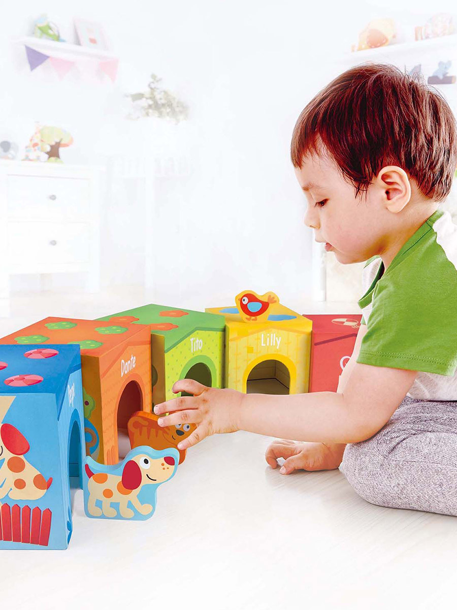 Игрушка Hape кубики Кубики Башня Дружбы - фото 3