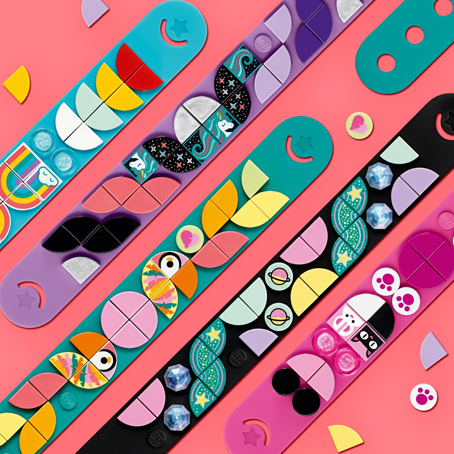 Конструктор LEGO DOTS Браслет Попугайчики 32 дет. - фото 10