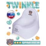 Горшок BabyCare Twinkle Дорожный белый