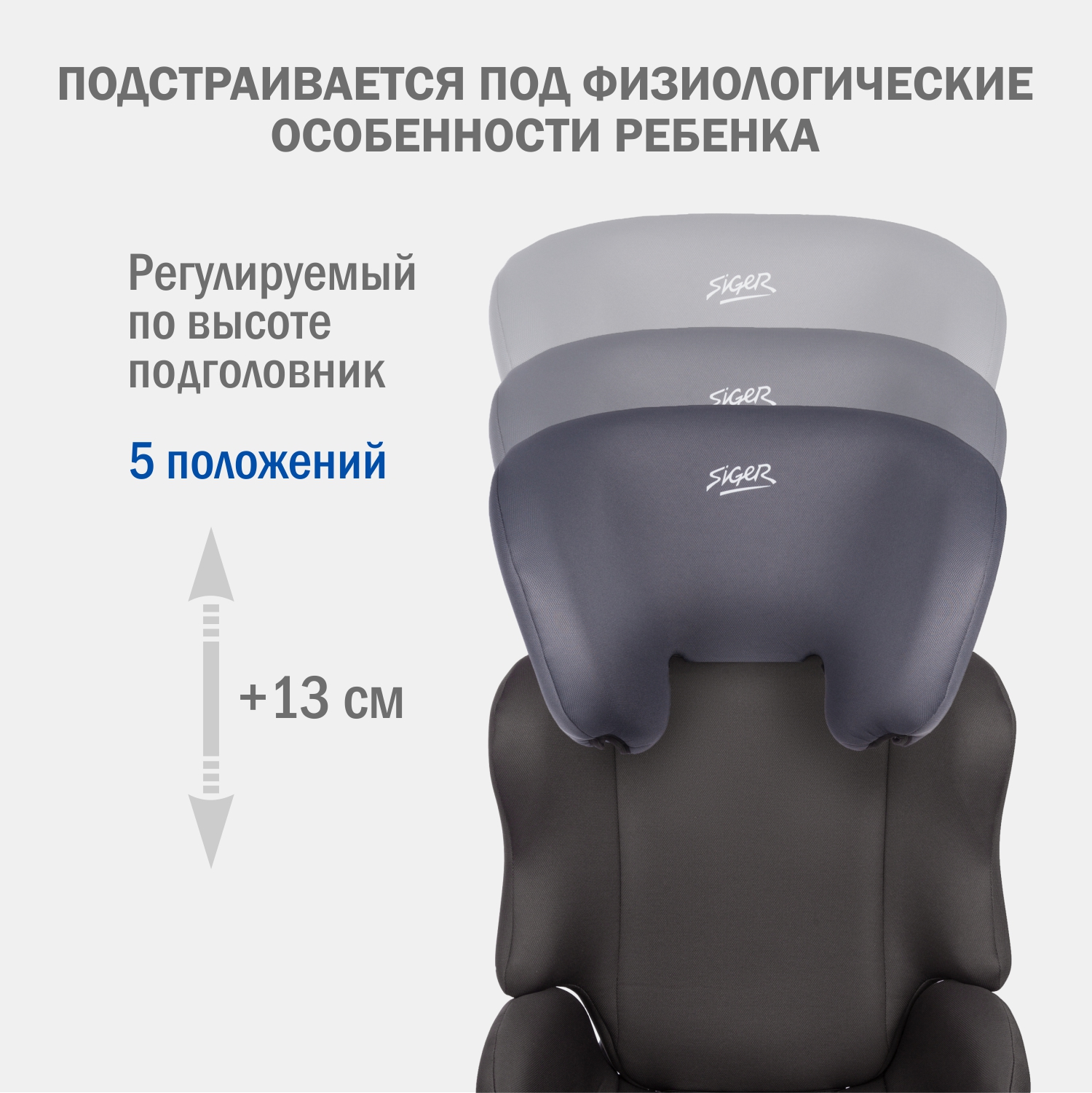 Автокресло SIGER Смарт 2/3 (15-36 кг) - фото 3