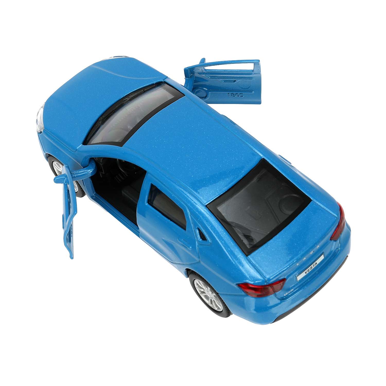 Автомобиль Технопарк LADA Vesta синий 392066 - фото 9