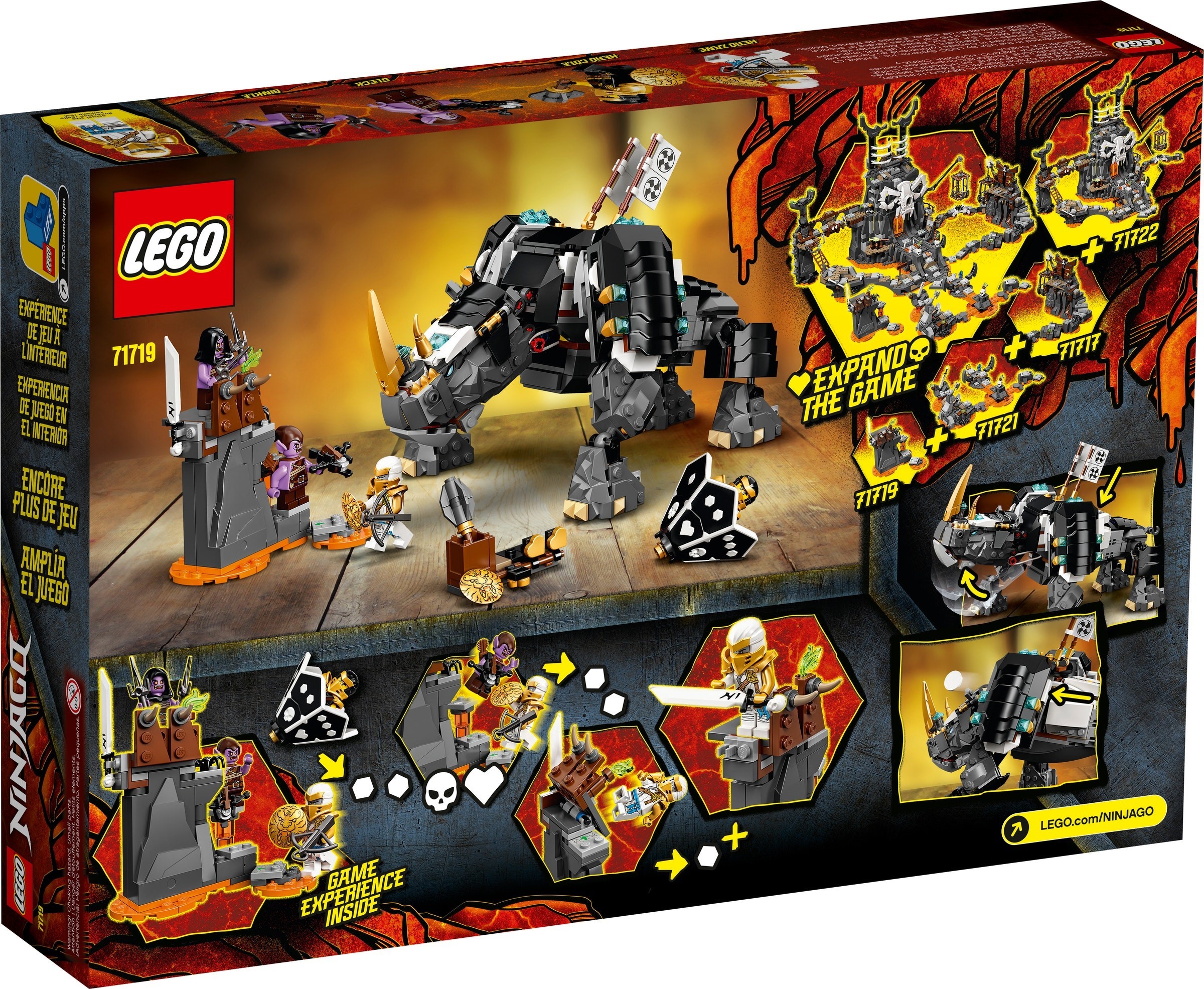 Конструктор LEGO NINJAGO 71719 616 дет. - фото 3