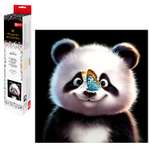 Алмазная мозаика Феникс + Панда