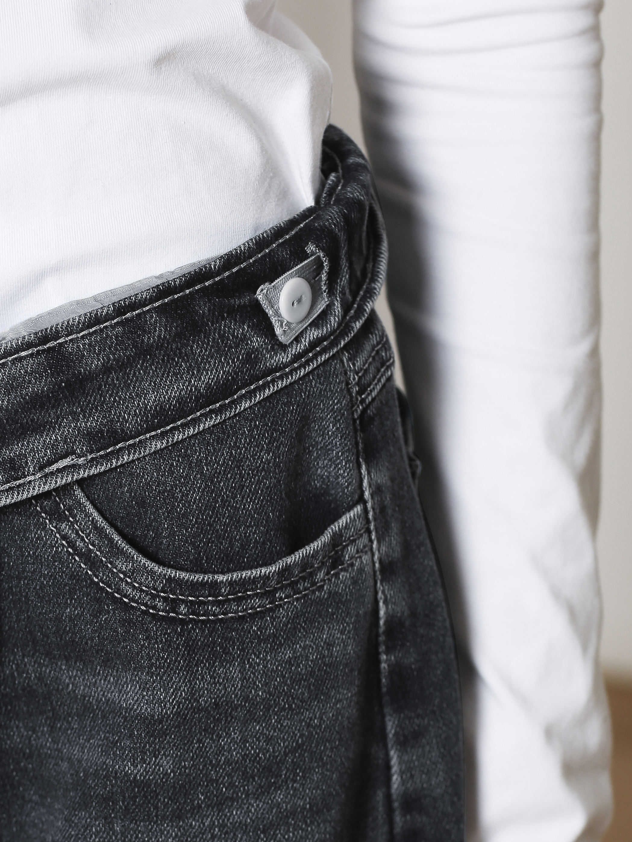 Джинсы-багги СИНИЙ МИР R98A-IL - фото 5