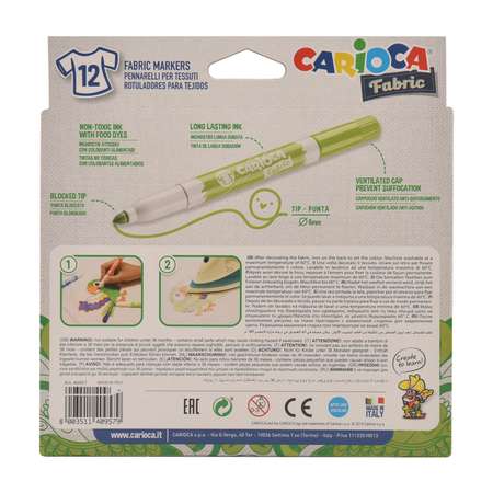 Фломастеры CARIOCA 12 цв.