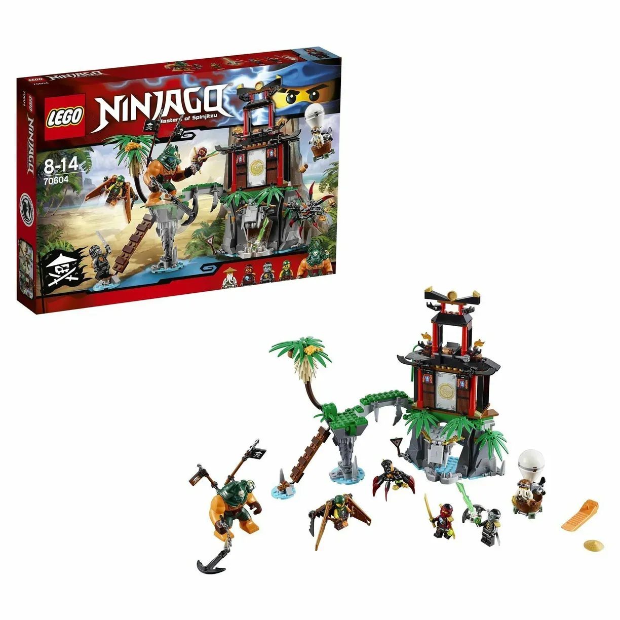 Конструктор LEGO NINJAGO 70604 423 дет. - фото 4