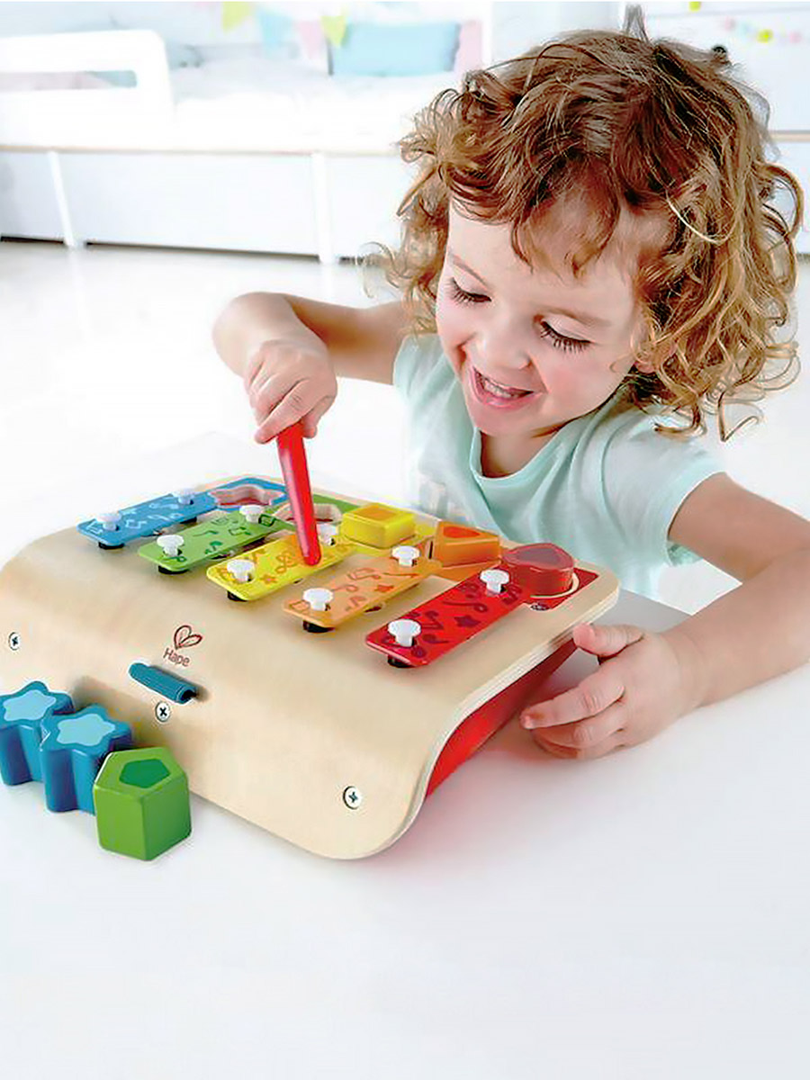 Игрушка музыкальная Hape Сортер ксилофон - фото 2
