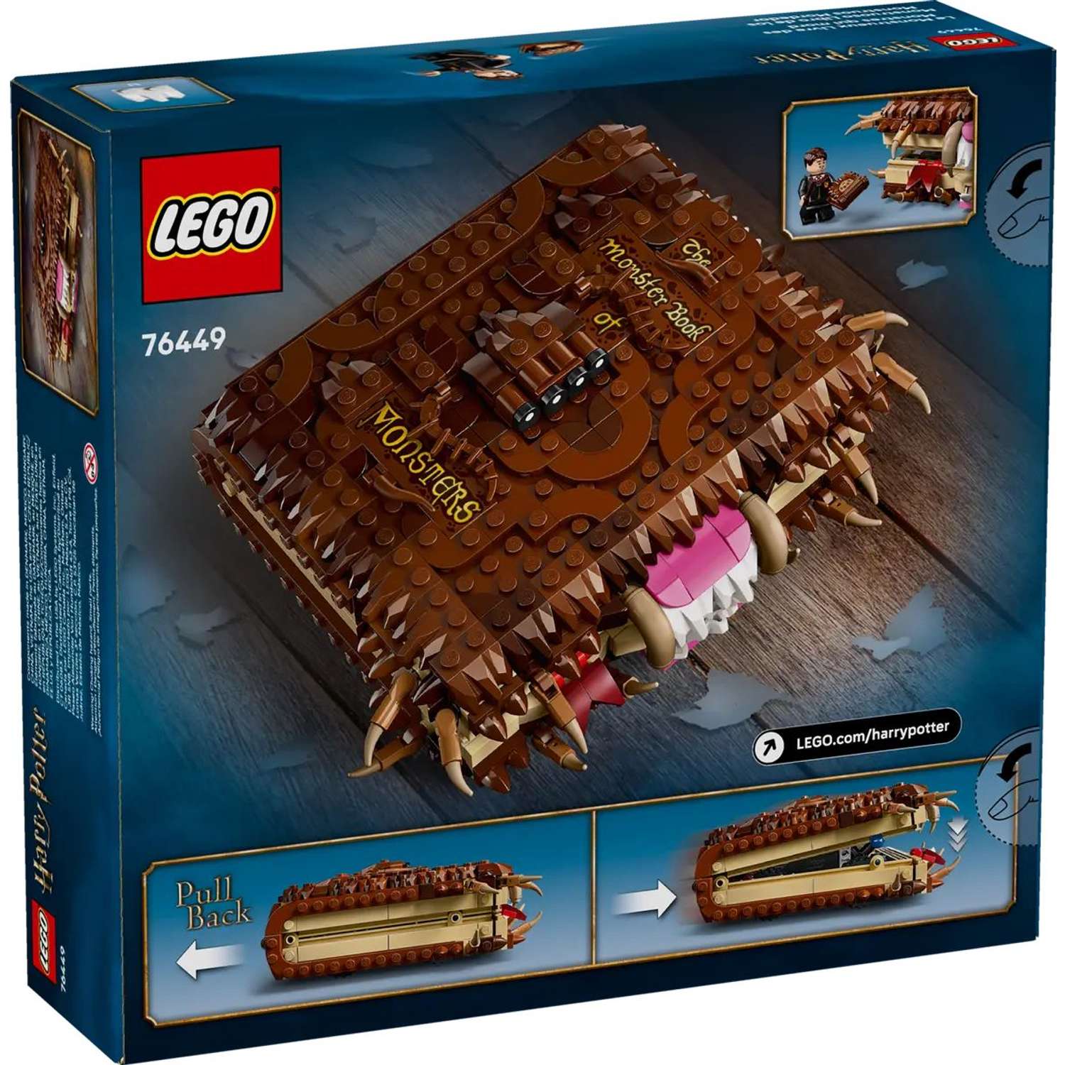 Конструктор LEGO Harry Potter Книга монстров - фото 6