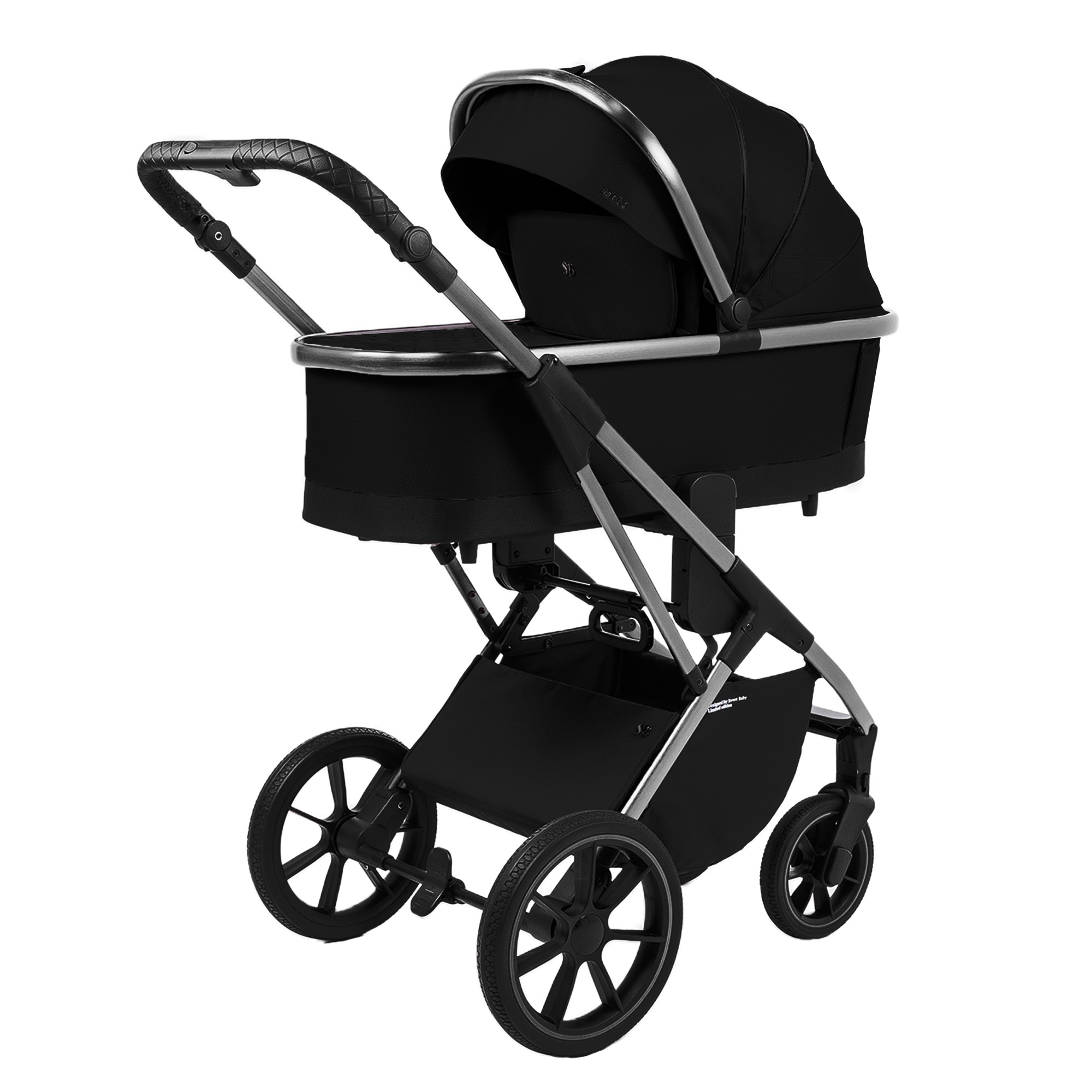 Коляска 2в1 Sweet Baby Rocco Black черный - фото 29