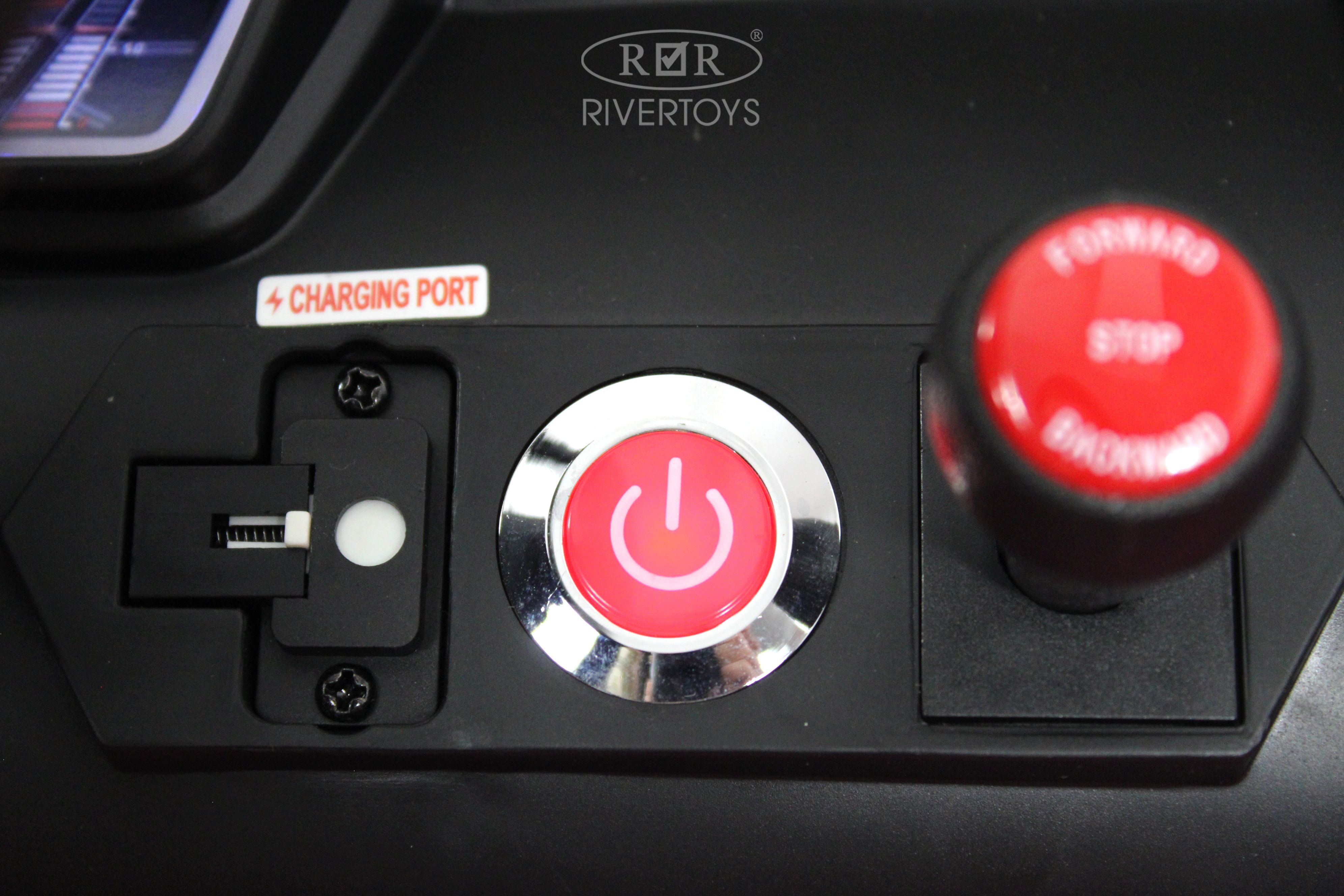 Электромобиль RIVERTOYS A111MP-PINK С пультом ДУ - фото 22