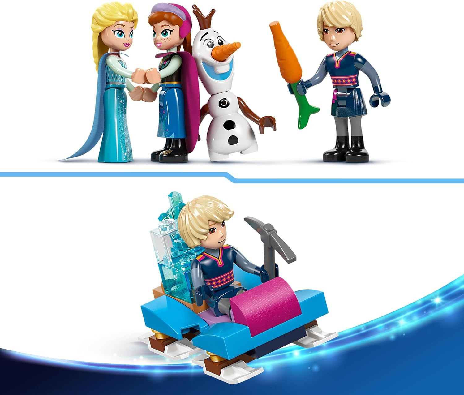 Конструктор LEGO Disney Princess Ледовый дворец Эльзы 630 дет. - фото 3