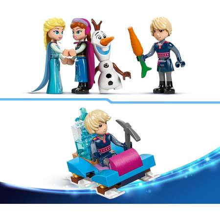 Конструктор LEGO Disney Princess Ледовый дворец Эльзы блочный