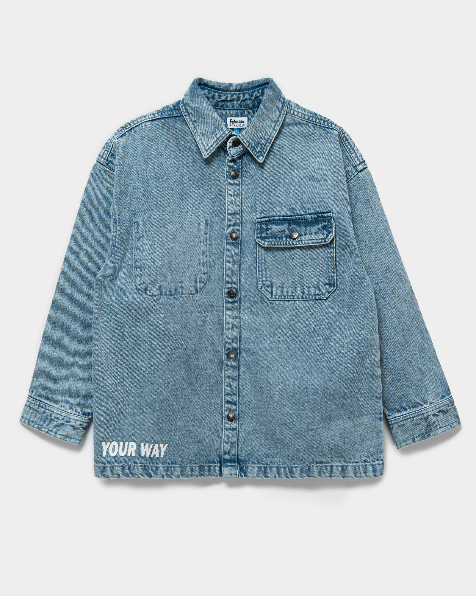 Рубашка Futurino S24FF5-2D03tb-55 - фото 2