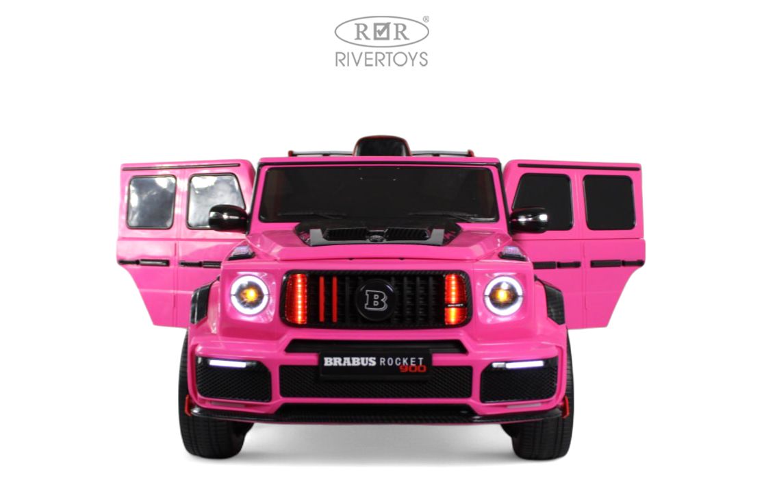 Электромобиль RIVERTOYS Mercedes Z777ZZ-PINK С пультом ДУ - фото 3