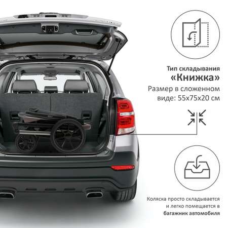 Коляска 2 в 1 Sweet Baby