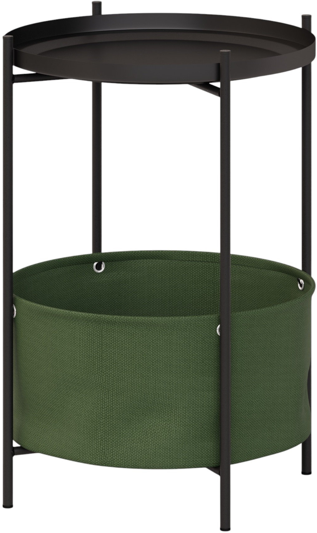 Стол журнальный LAVARIS Элдэй Cuba Хаки/черный муар - фото 5