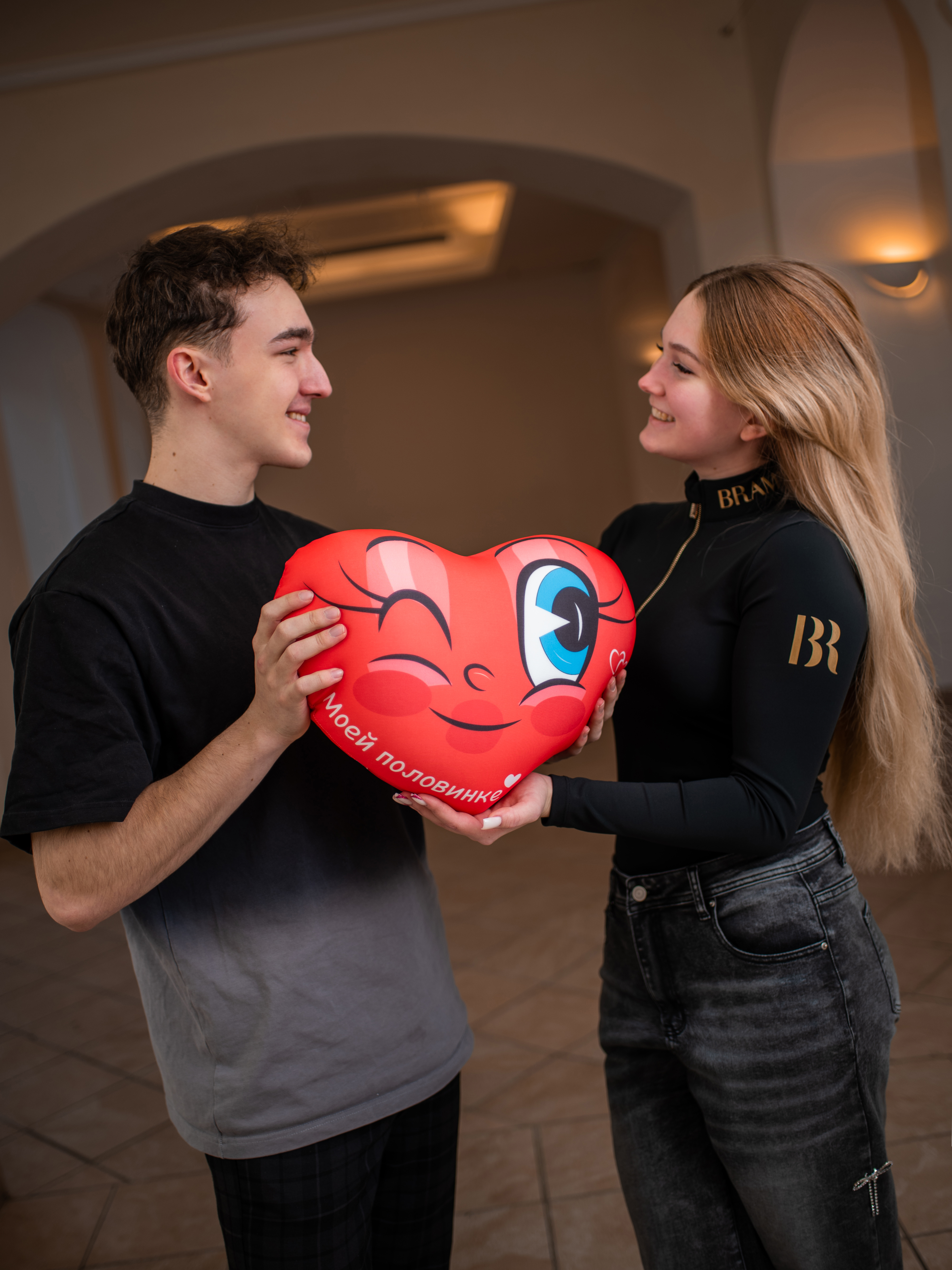 Мягкая игрушка Tallula сердце Моей половинке 26 см - фото 5