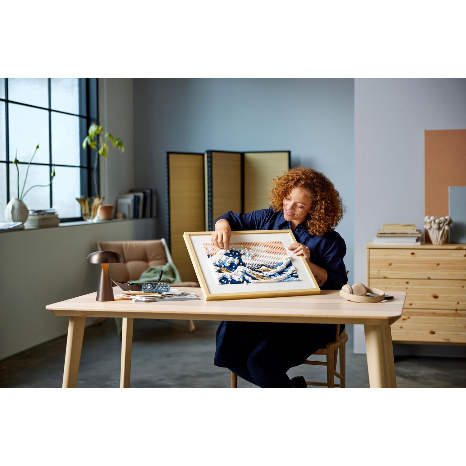 Конструктор LEGO Art Hokusai The Great Wave 1810 дет. - фото 7