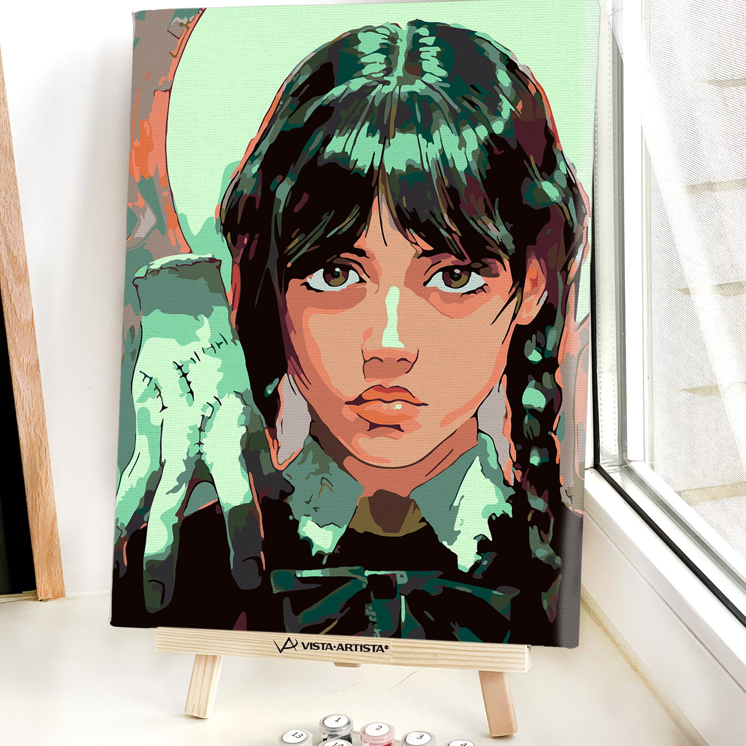 Картина по номерам Red Panda - фото 11