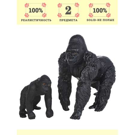 Игровой набор Masai Mara Семья горилл