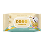 Влажные салфетки PANDI Premium 120 шт.