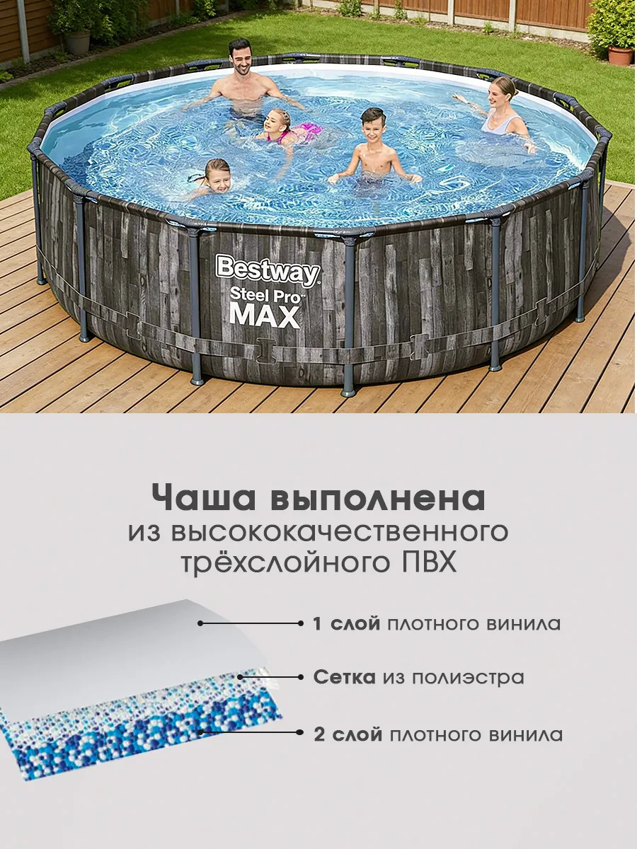 Бассейн Bestway Круглый - фото 2