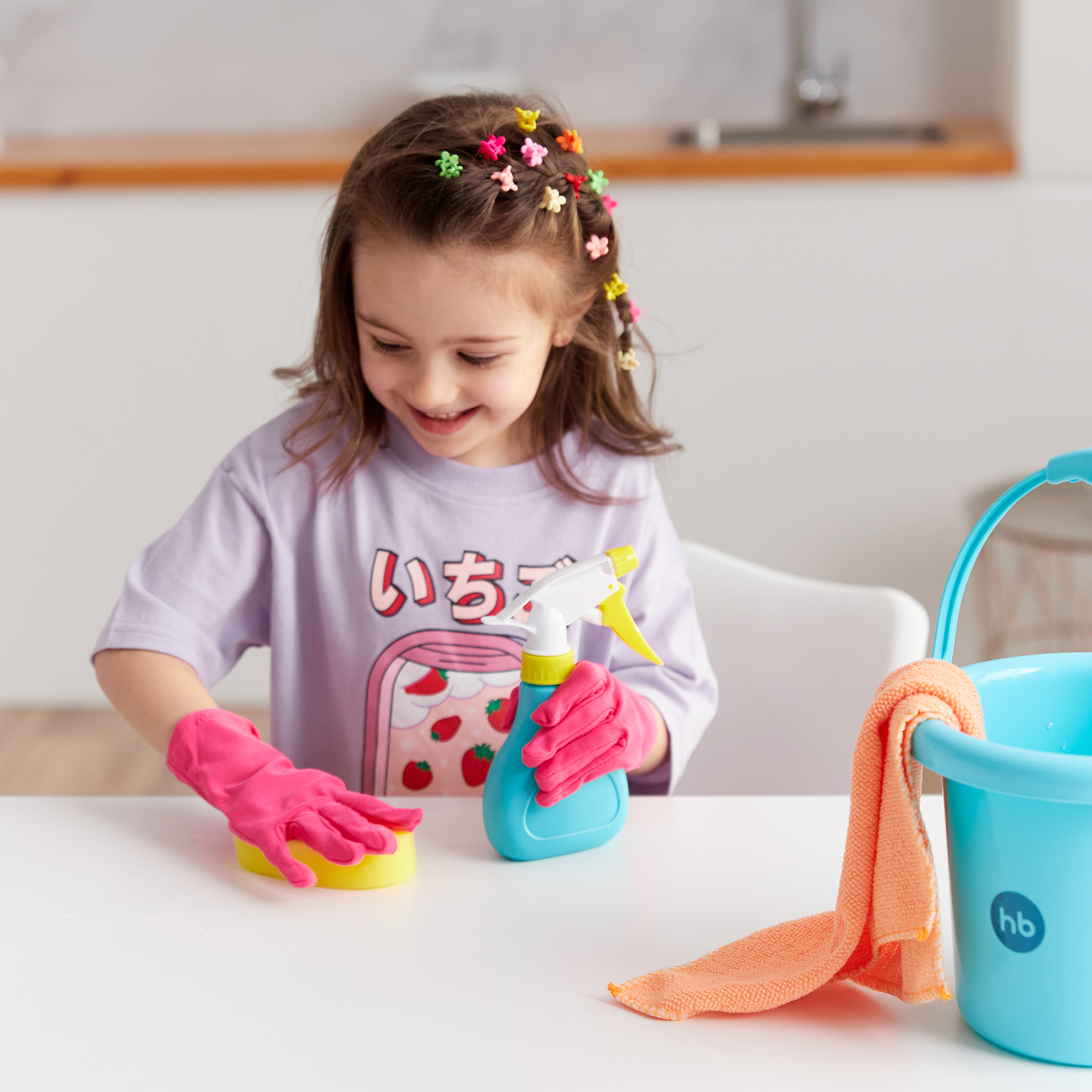 Игрушка Happy Baby швабры и мётлы - фото 8