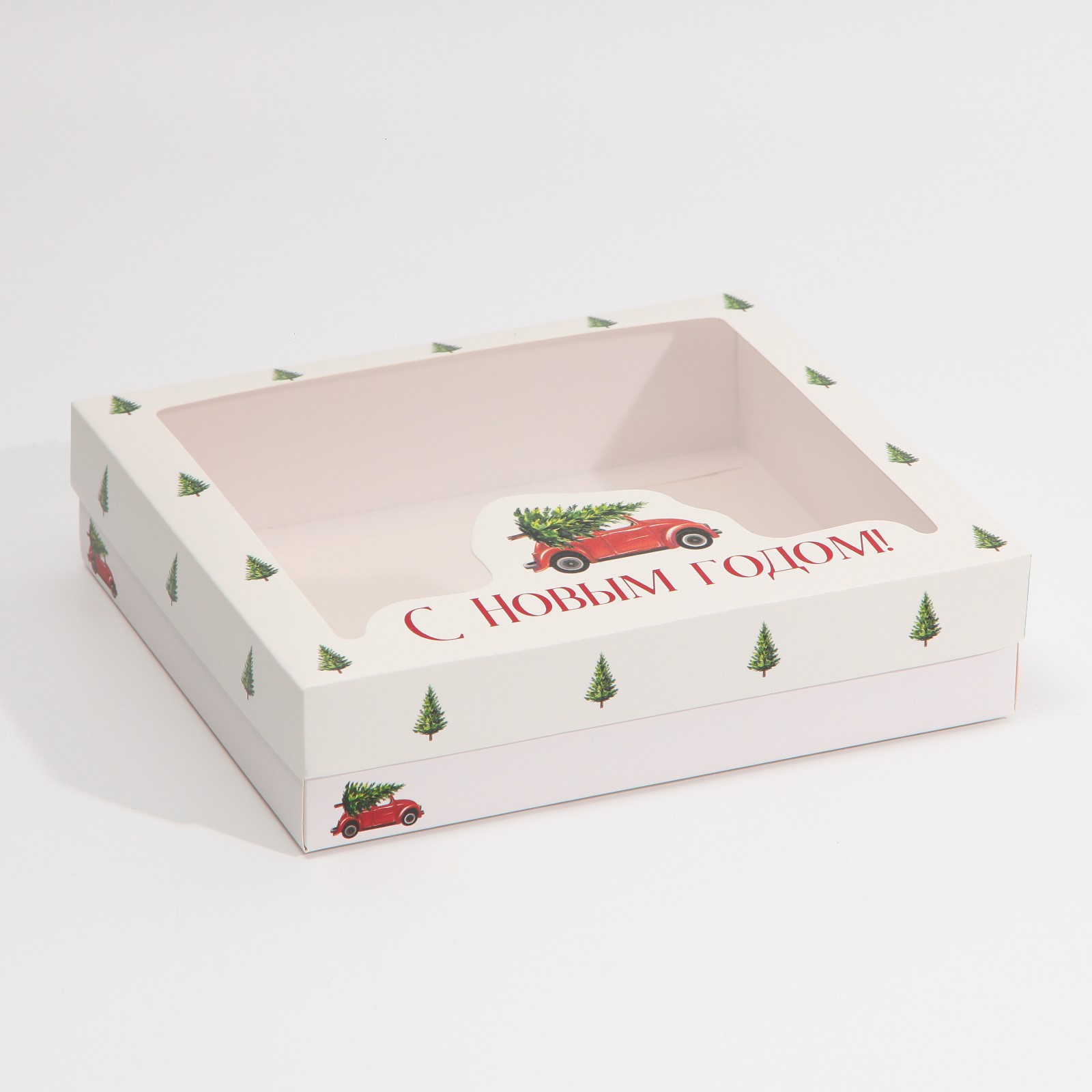 Коробка Дарите Счастье подарочная «Машина» . 23.5×20.5×5.5 см - фото 1