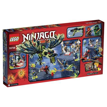 Конструктор LEGO NINJAGO блочный