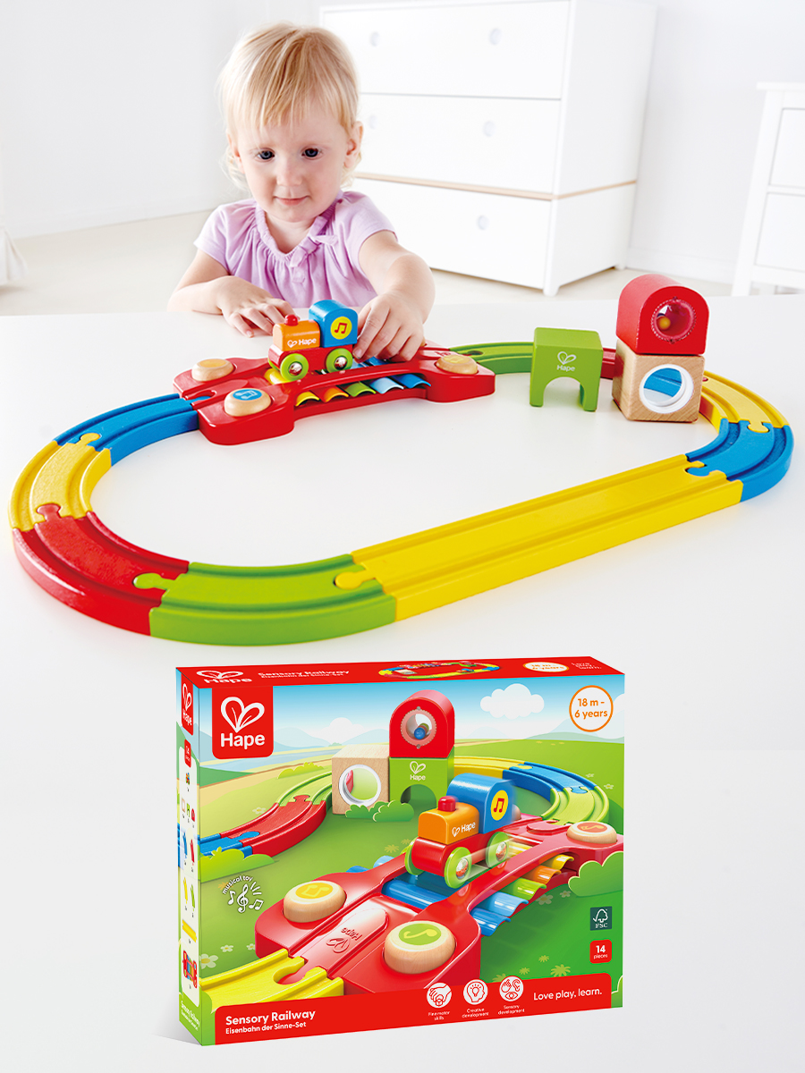 Развивающая железная дорога Hape E3822_HP - фото 1