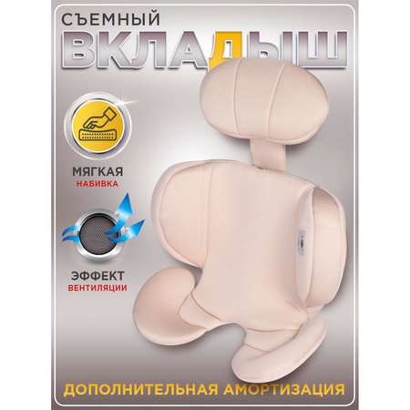 Автокресло BabyCare Keeper 0+/1/2/3 (0-36 кг) коричневый