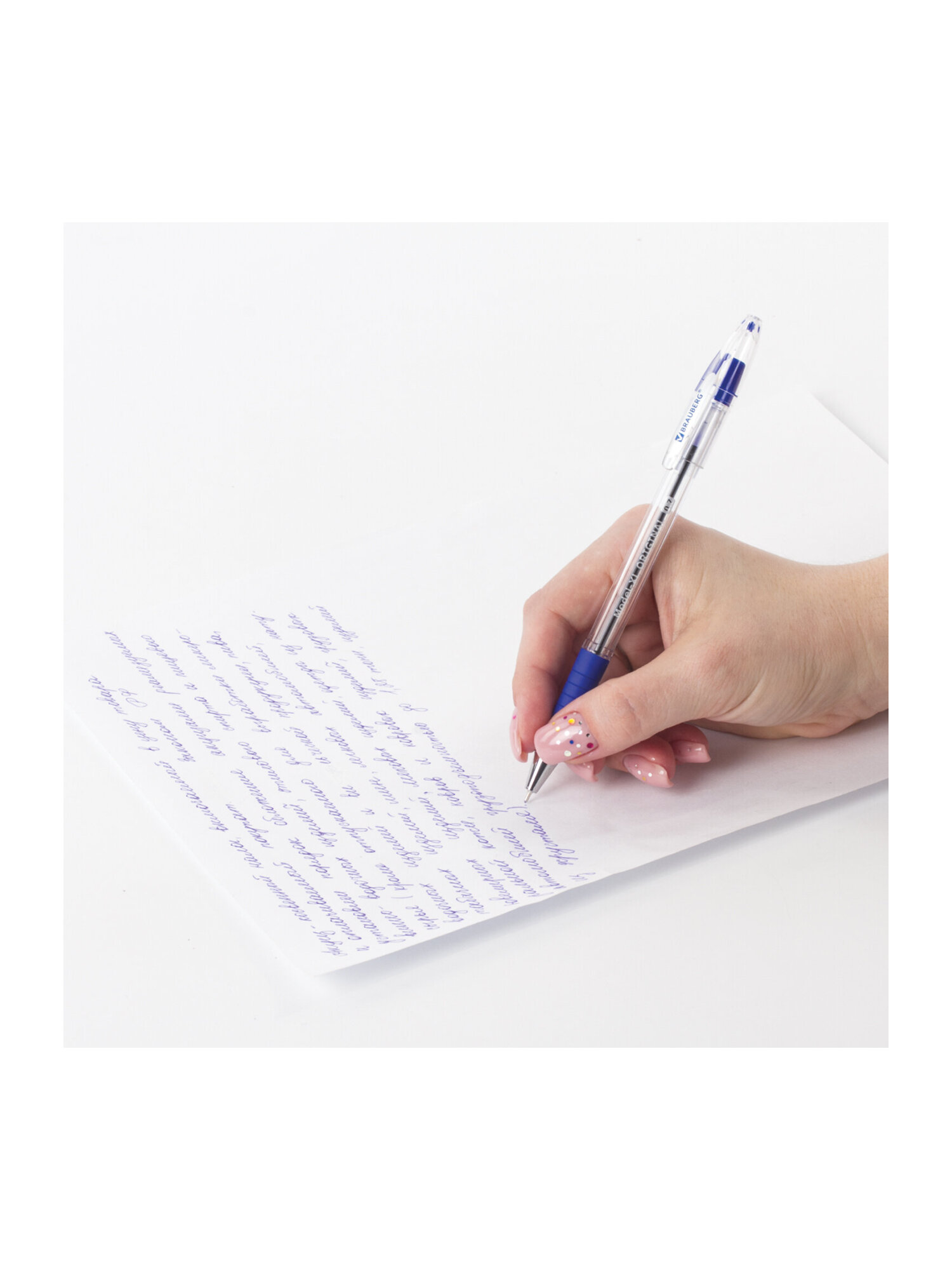 Ручка шариковая Brauberg 12 шт. - фото 11