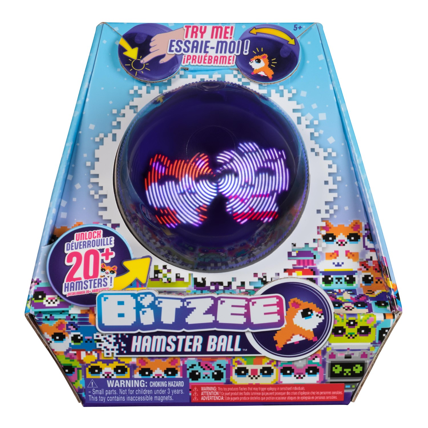 Электронная игра BITZEE Электронная игра в кейсе Хомяк - фото 32