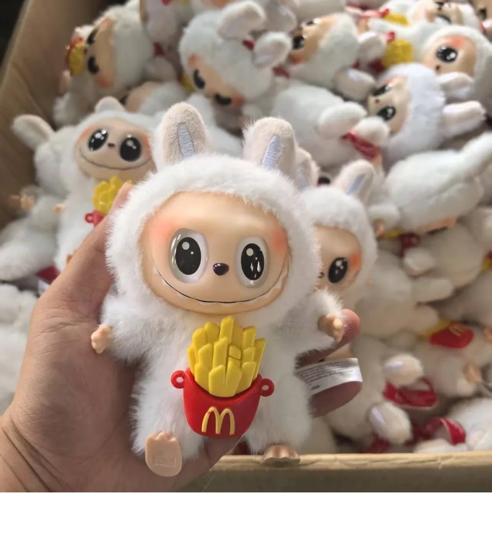 Мягкая игрушка ТОТОША Брелок Лабубу MакДональдс 15 см - фото 4