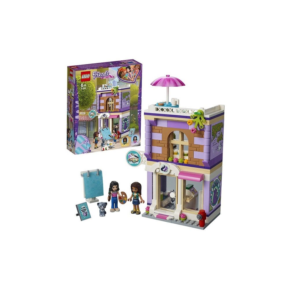 Конструктор LEGO Friends Художественная студия Эммы 225 дет. - фото 1