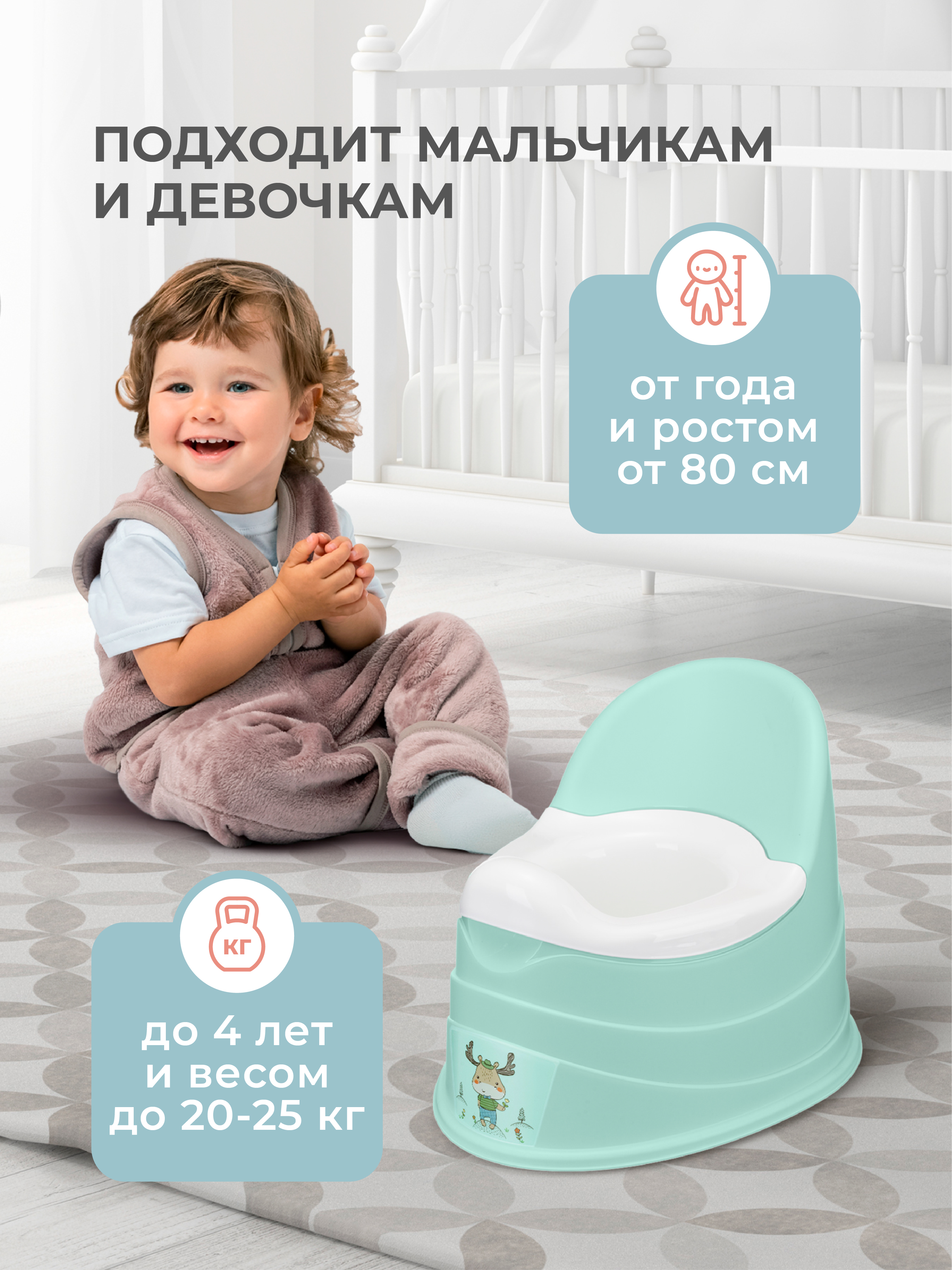 Горшок Пластишка зеленый - фото 9