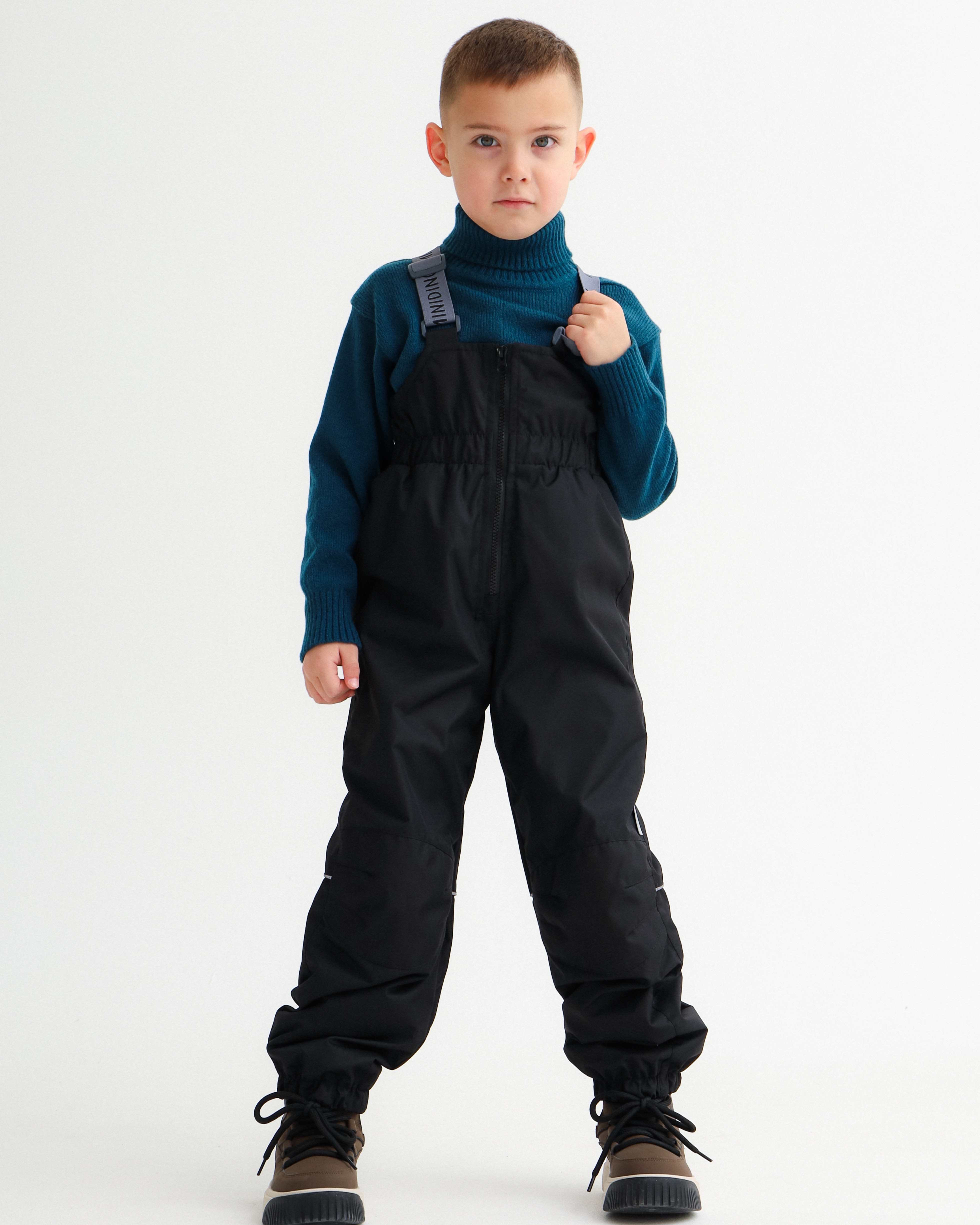 Полукомбинезон MINIDINO MDD1-IM001/0Полукомбинезон демисезонный черный - фото 1