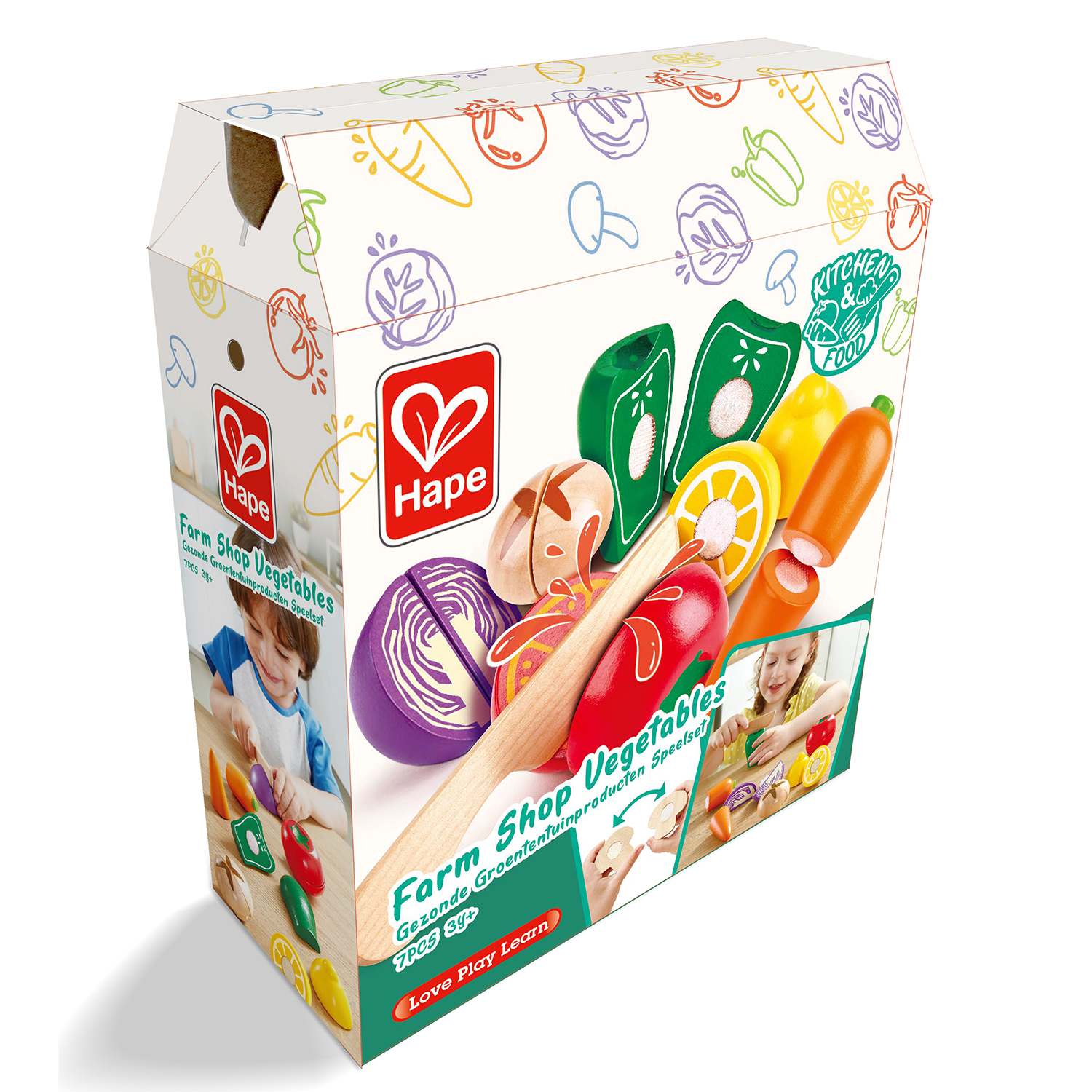 Игрушка Hape продукты 7 предм. - фото 5